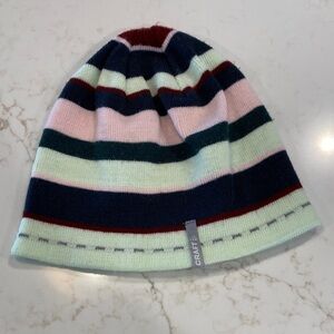 Craft Striped Knit Beanie | L/XL | Athletic | Winter Hat